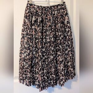 Kids NEXT Pink Cheetah Patterned Skirt